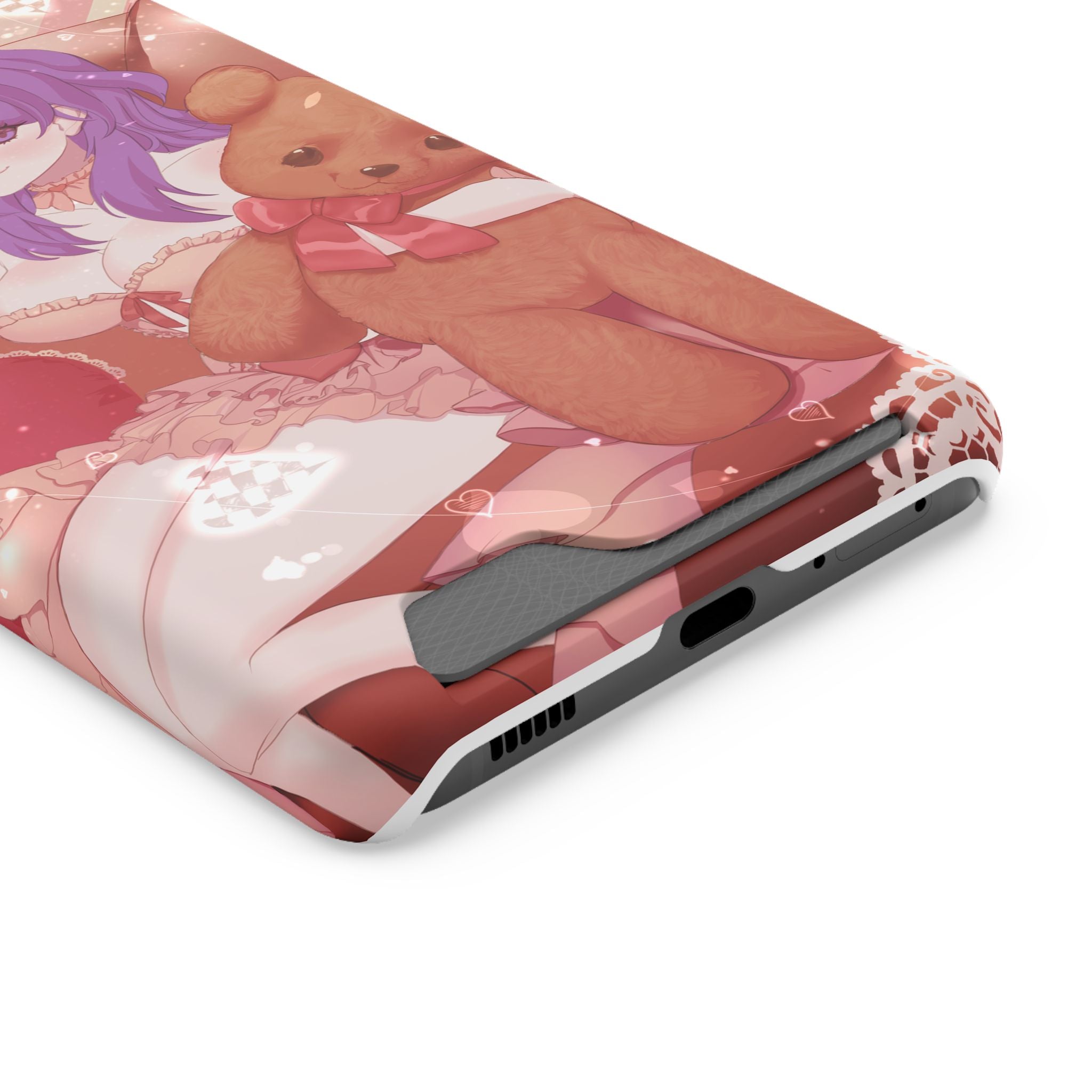 Angelica Phone Case With Card Holder