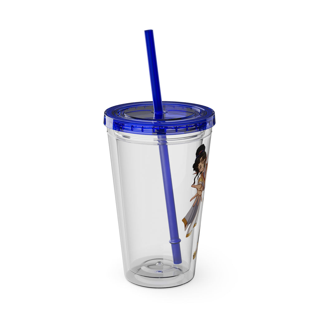 LadyKnightLynx "Reaching Out" Acrylic Tumbler