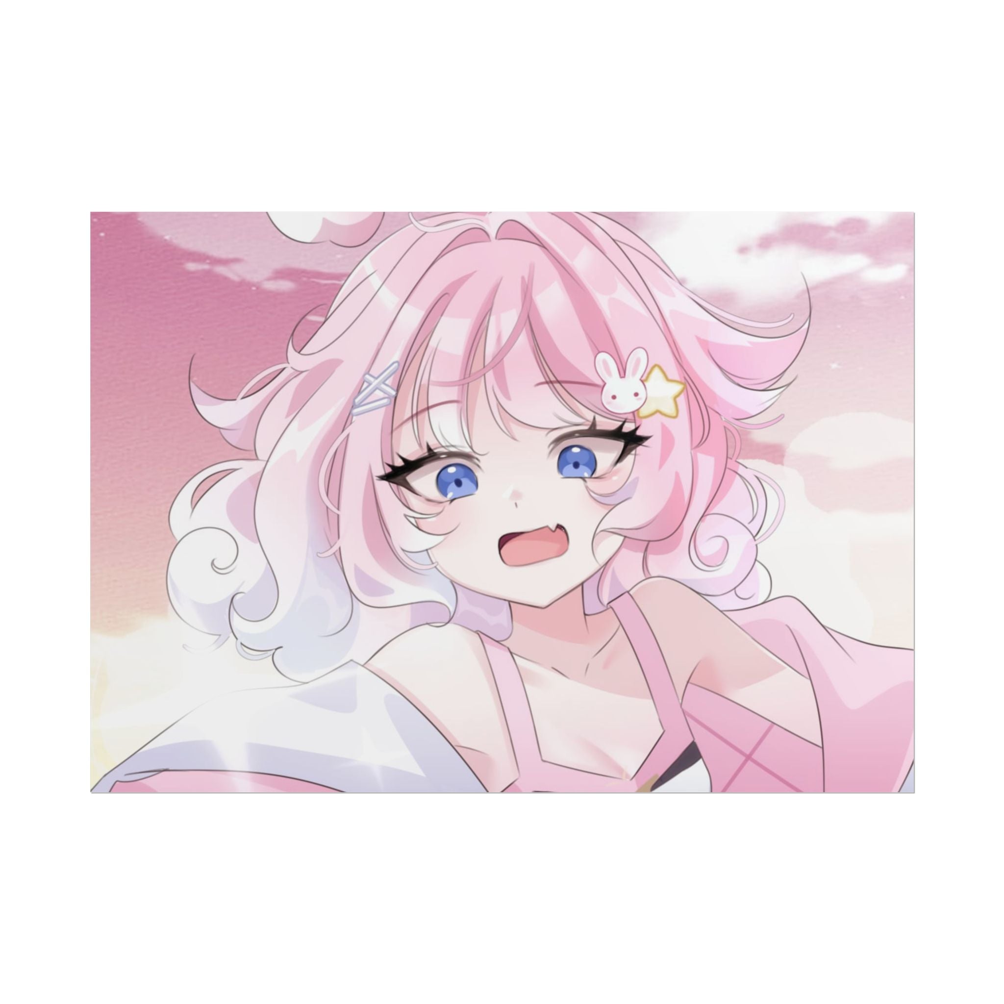 NyoomiePiyu Pink Sky Poster