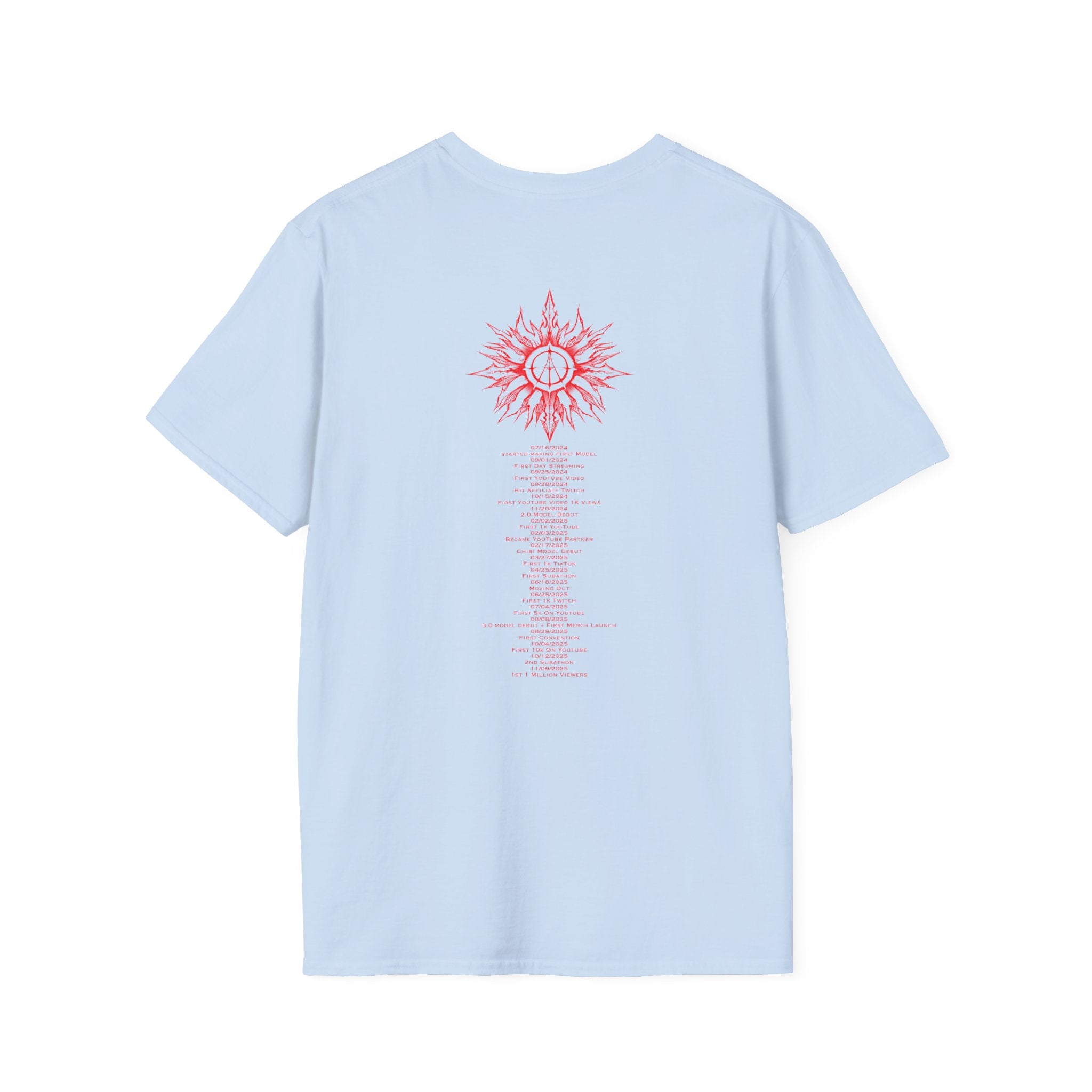 PixieDae Red Metal TShirt