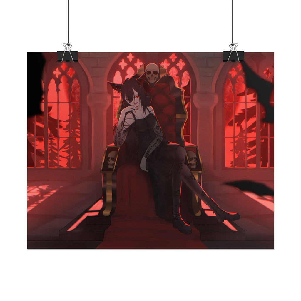 Mirophi "Dark Red Throne" Poster