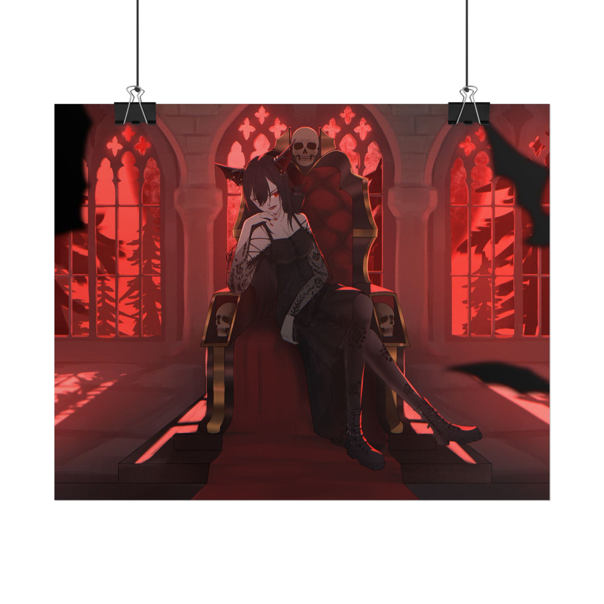Mirophi "Dark Red Throne" Poster