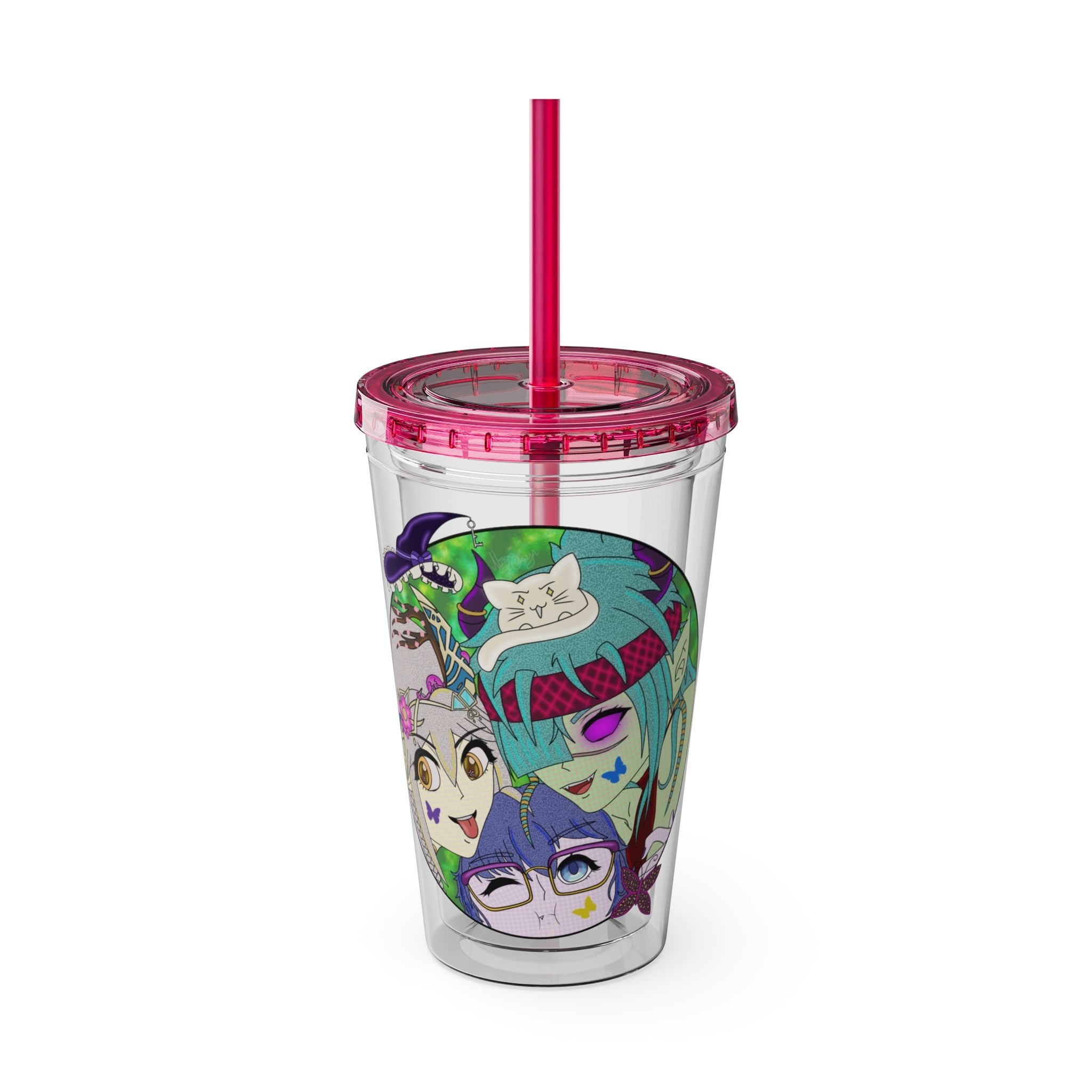 NuturaVerse "Emblem" Acrylic Tumbler