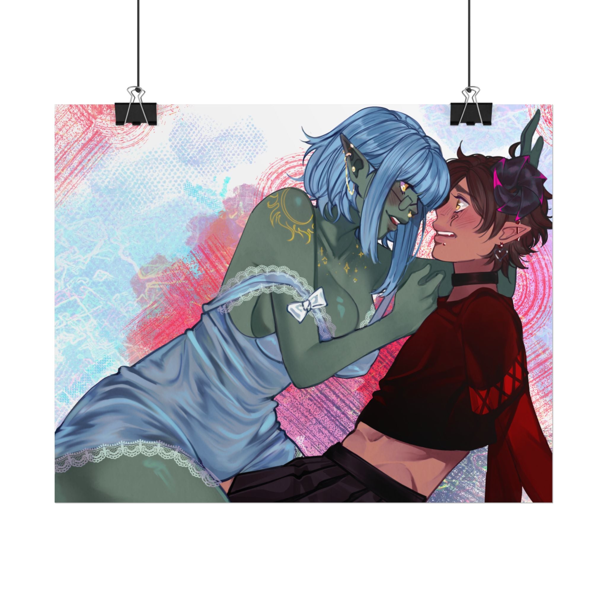 BasicallyVal "Let's see" Poster