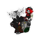 Gothic Gumi "Lean Back" Sticker