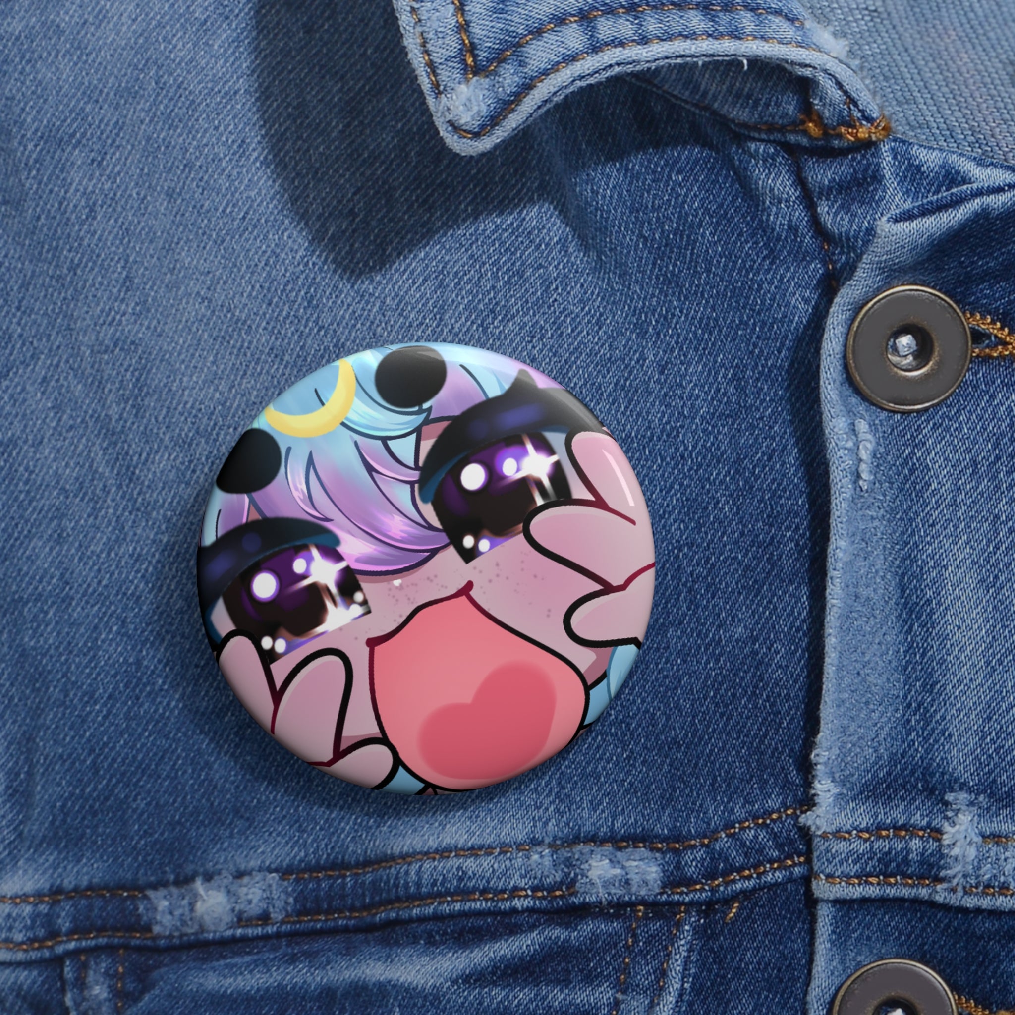 echosofferra "Lick" Pin Button