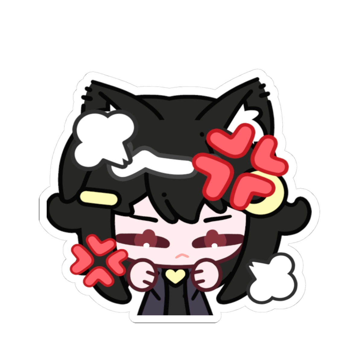 Moonlittle "Grumpy" Sticker