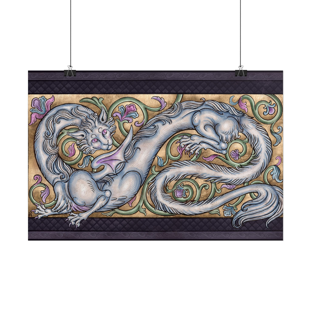 nekowomai "Dragon Spread" Poster