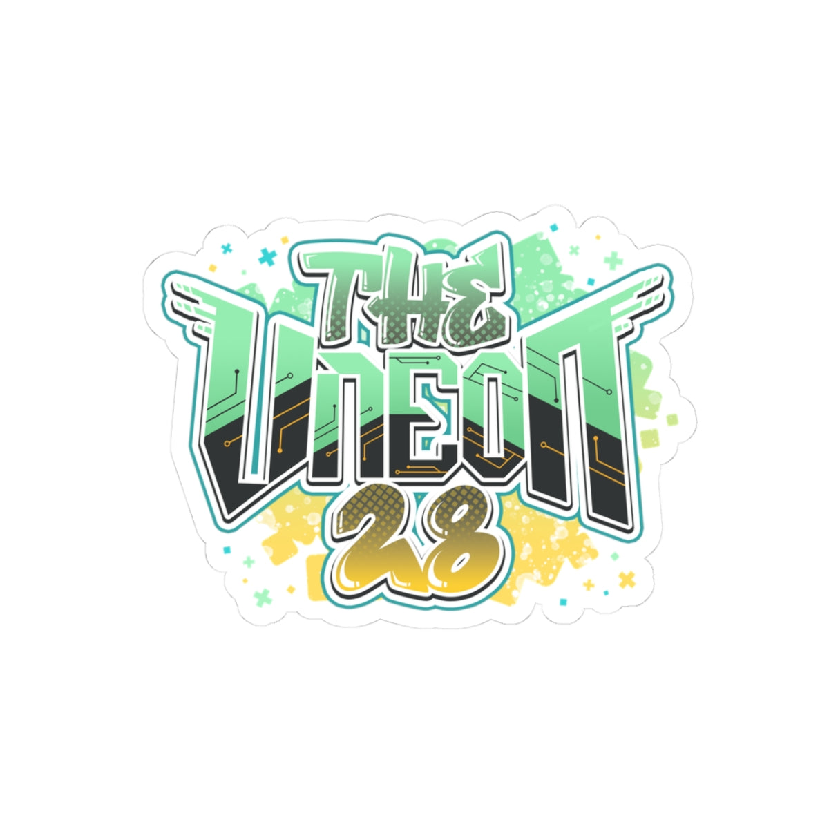 Neon28 Logo Sticker