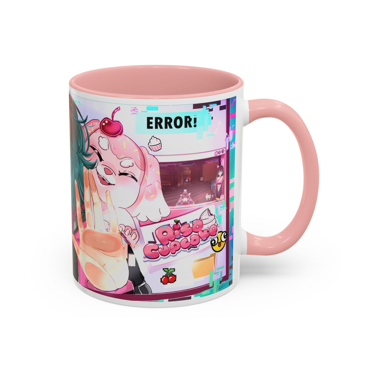 Risa Cupcake "Pressed Against" Mug