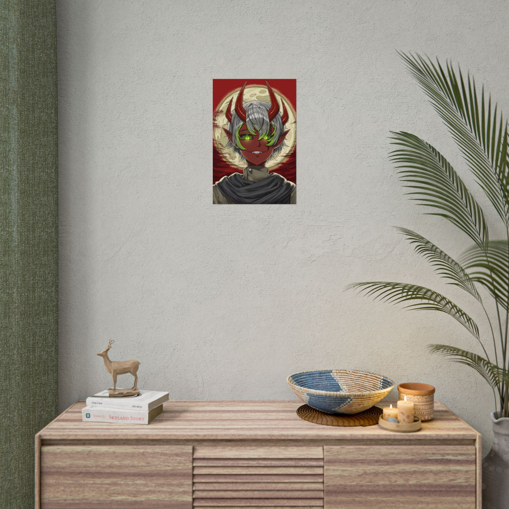 LooneyMoonDemon "Bloodmoon" Poster