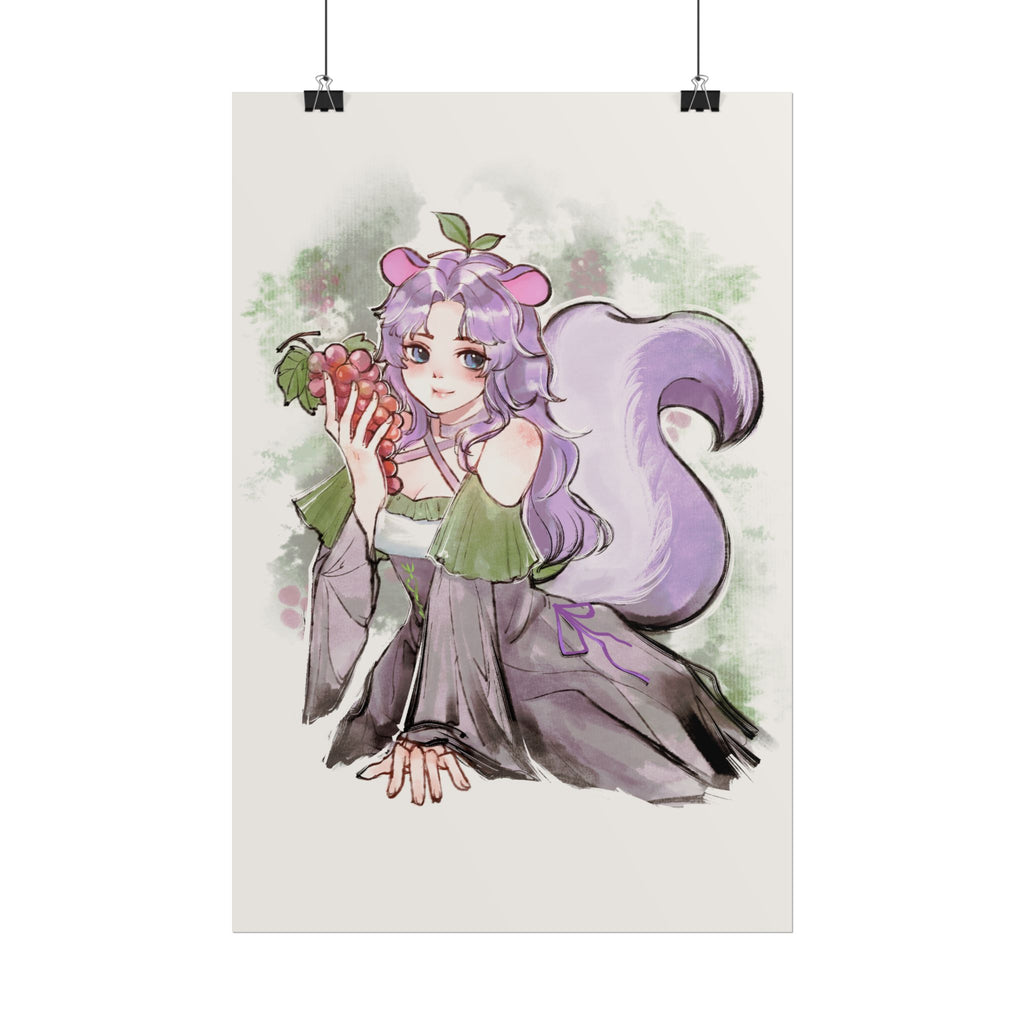 VerbenaVT "Grape Offering" Poster