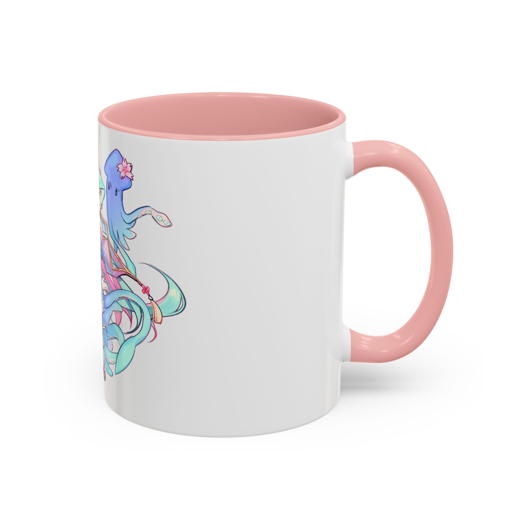 Eggie Weggie "Squid Friends" Accent Mug