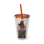 Vinnia Valentine "Rose Garden" Acrylic Tumbler