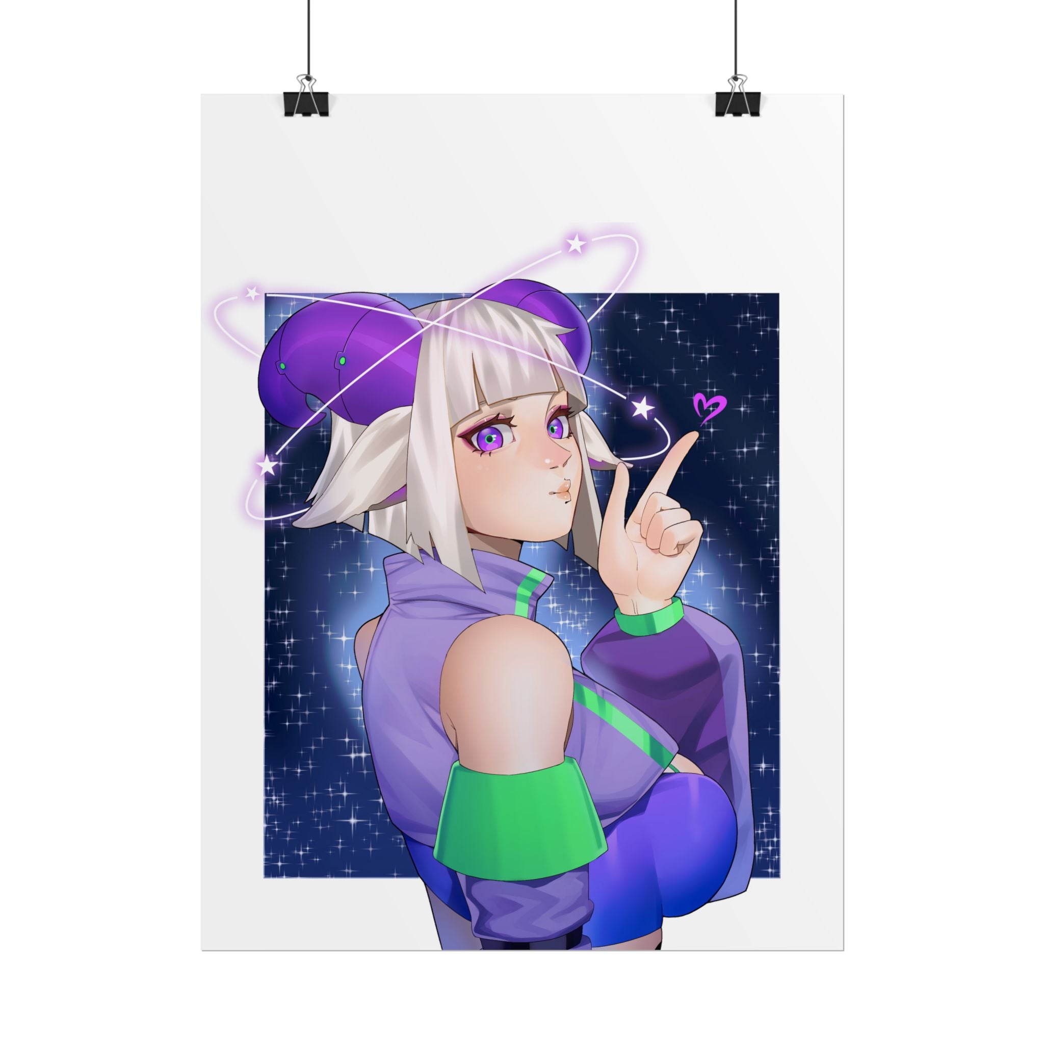 Bobamai "Finger Guns" Poster