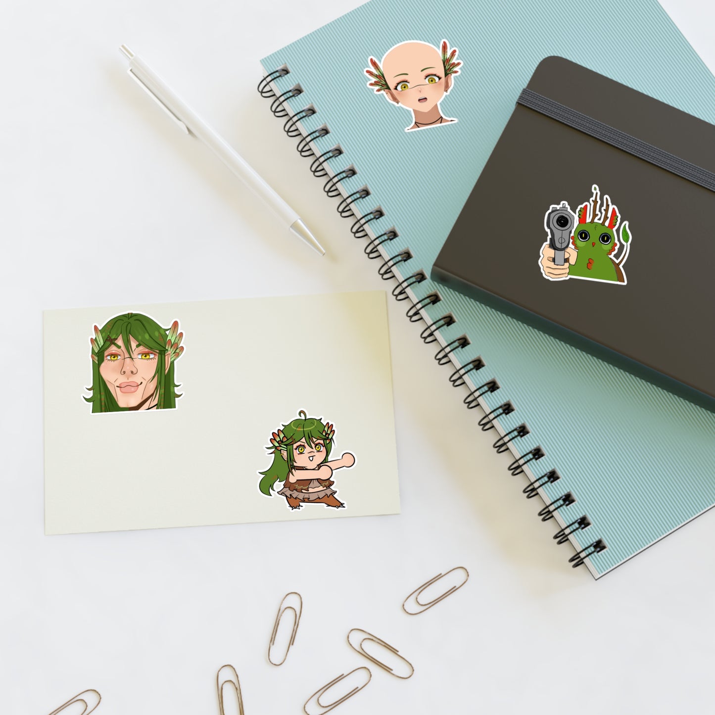 PushPinBird Silly Sticker Sheet