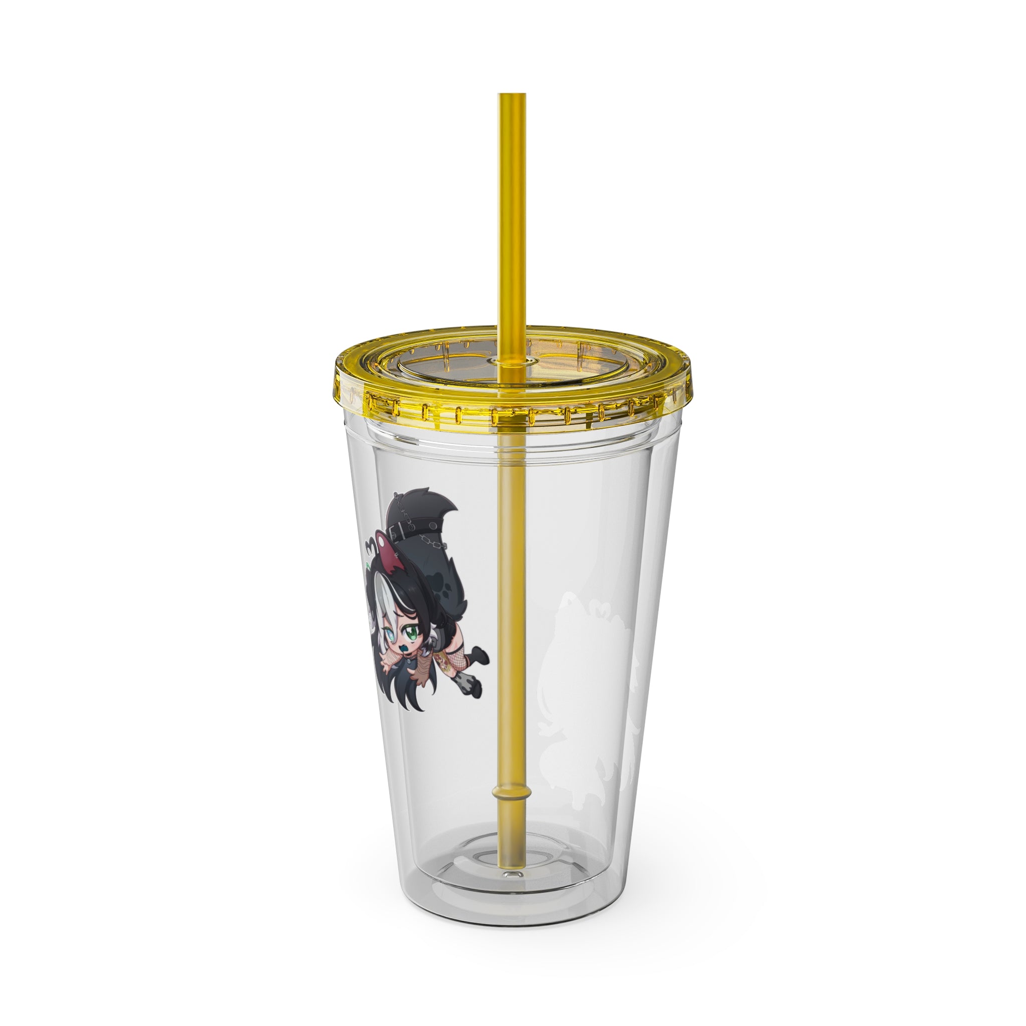 dognamedKats "Chibi Friends" Acrylic Tumbler