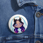 Kosmic "Starry-eyed" Button Pin