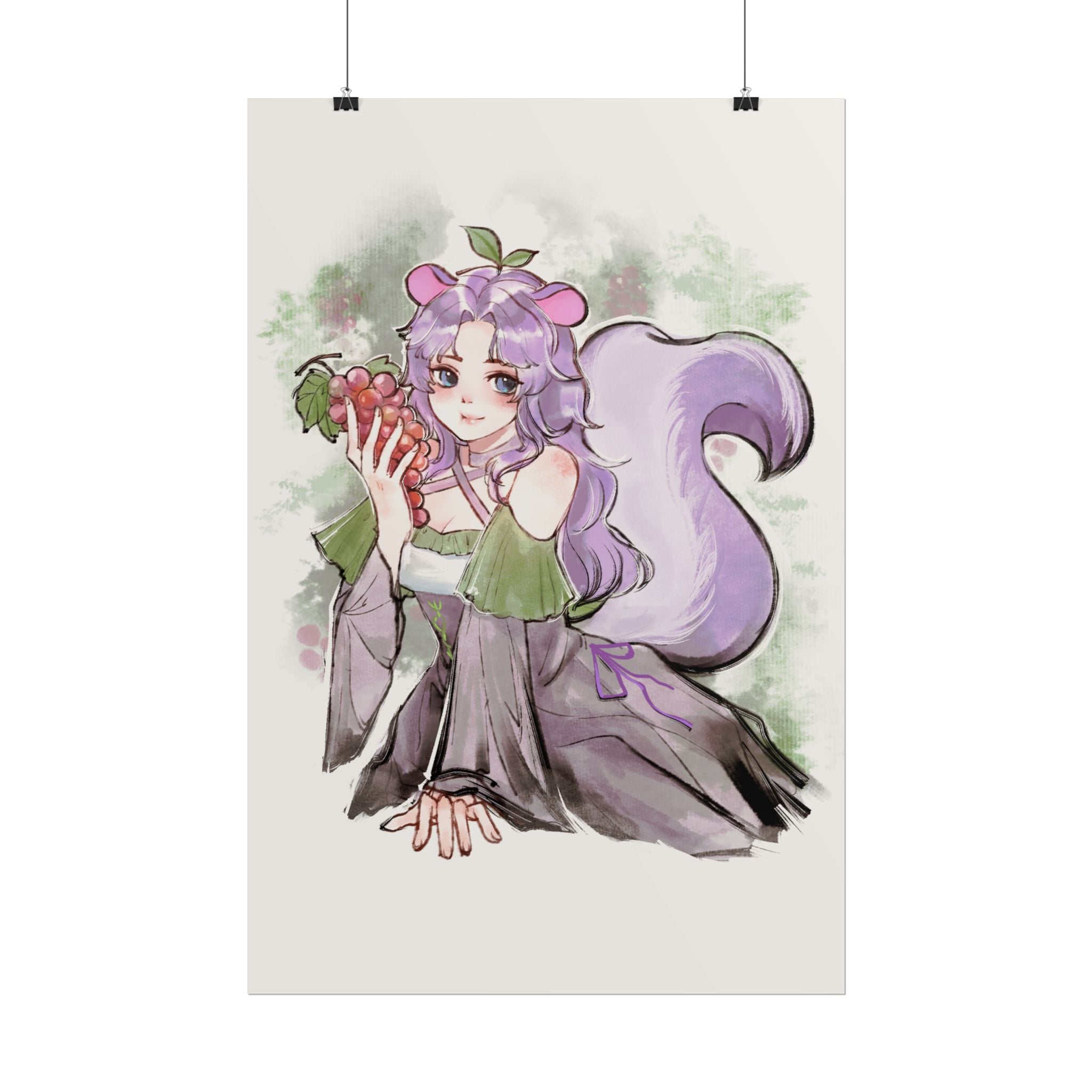 VerbenaVT "Grape Offering" Poster