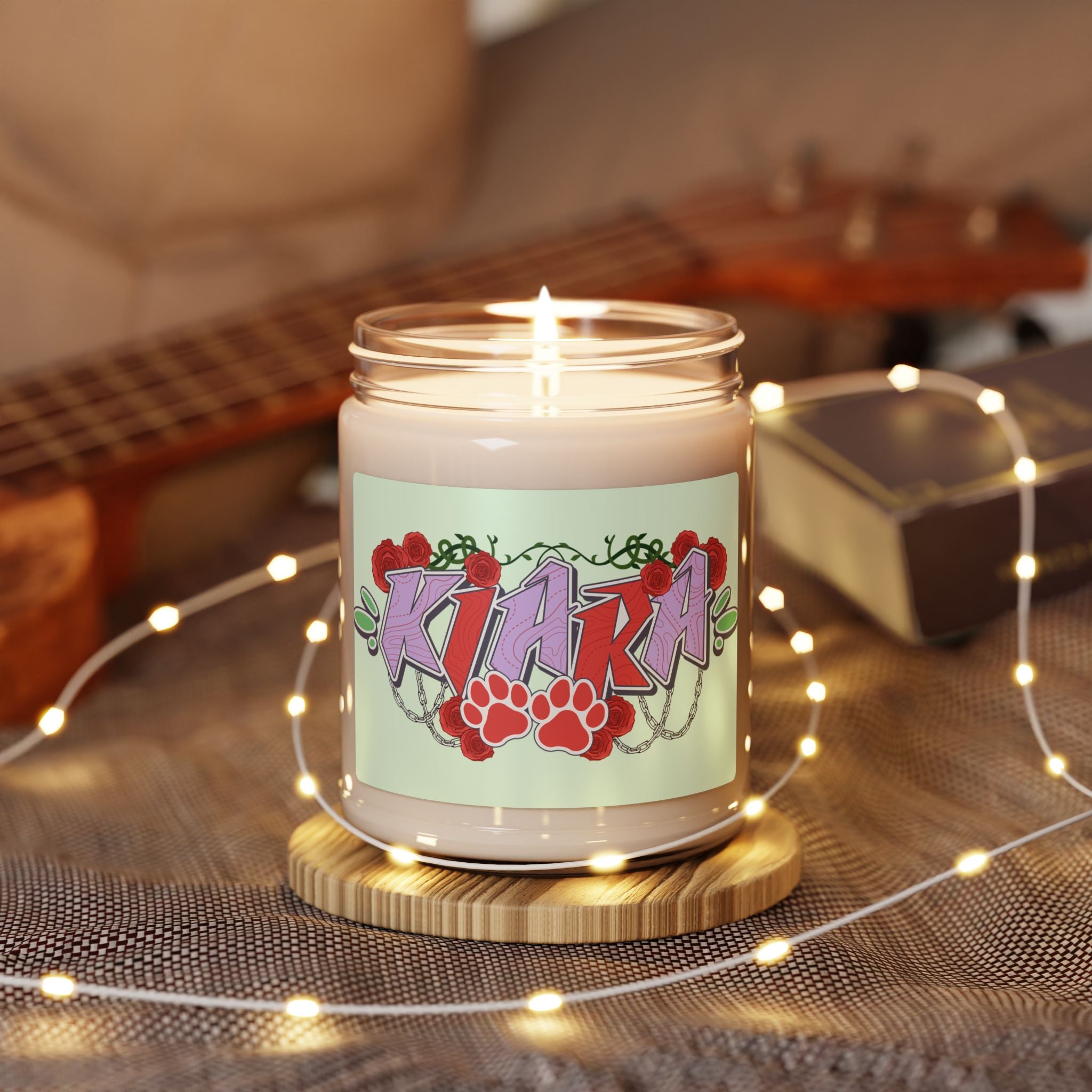 Lady Kiara Rose "Logo" Candle