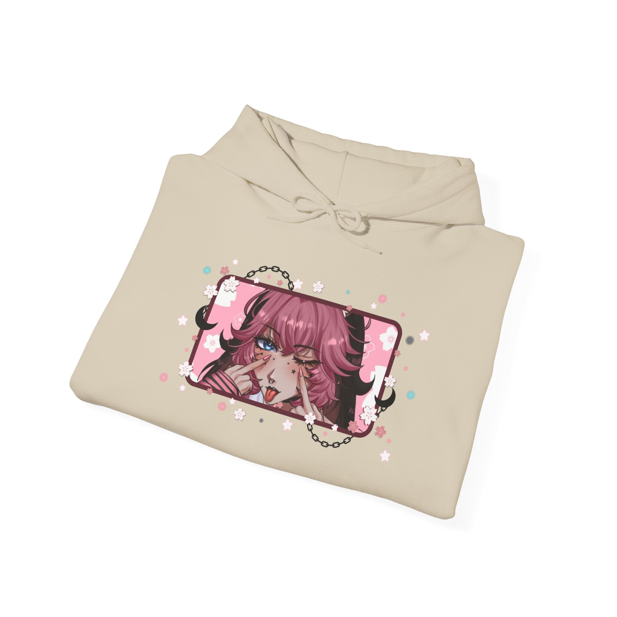 Solace Plum Colored "Blep" Designer Hoodie