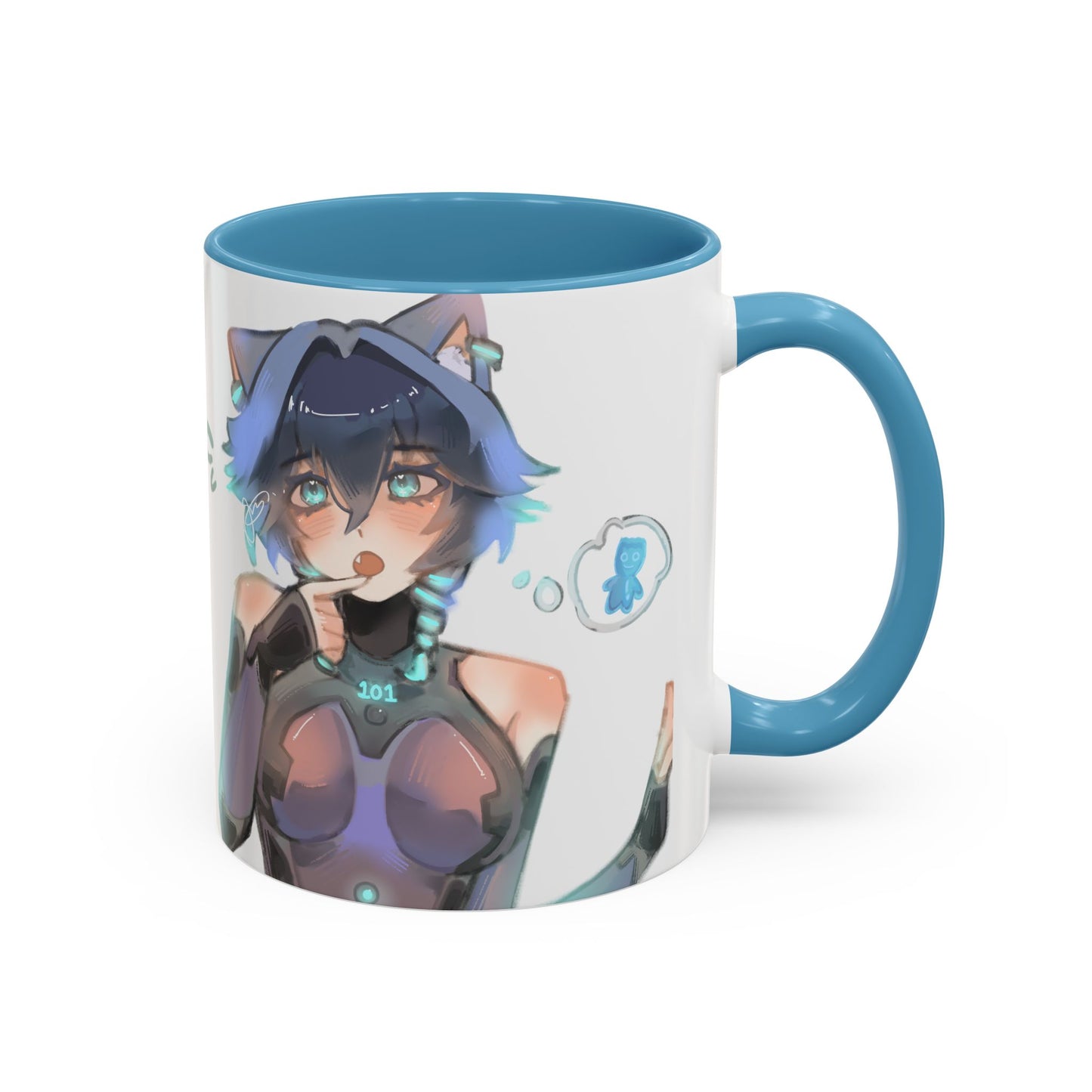 Eilucat Painted Mug