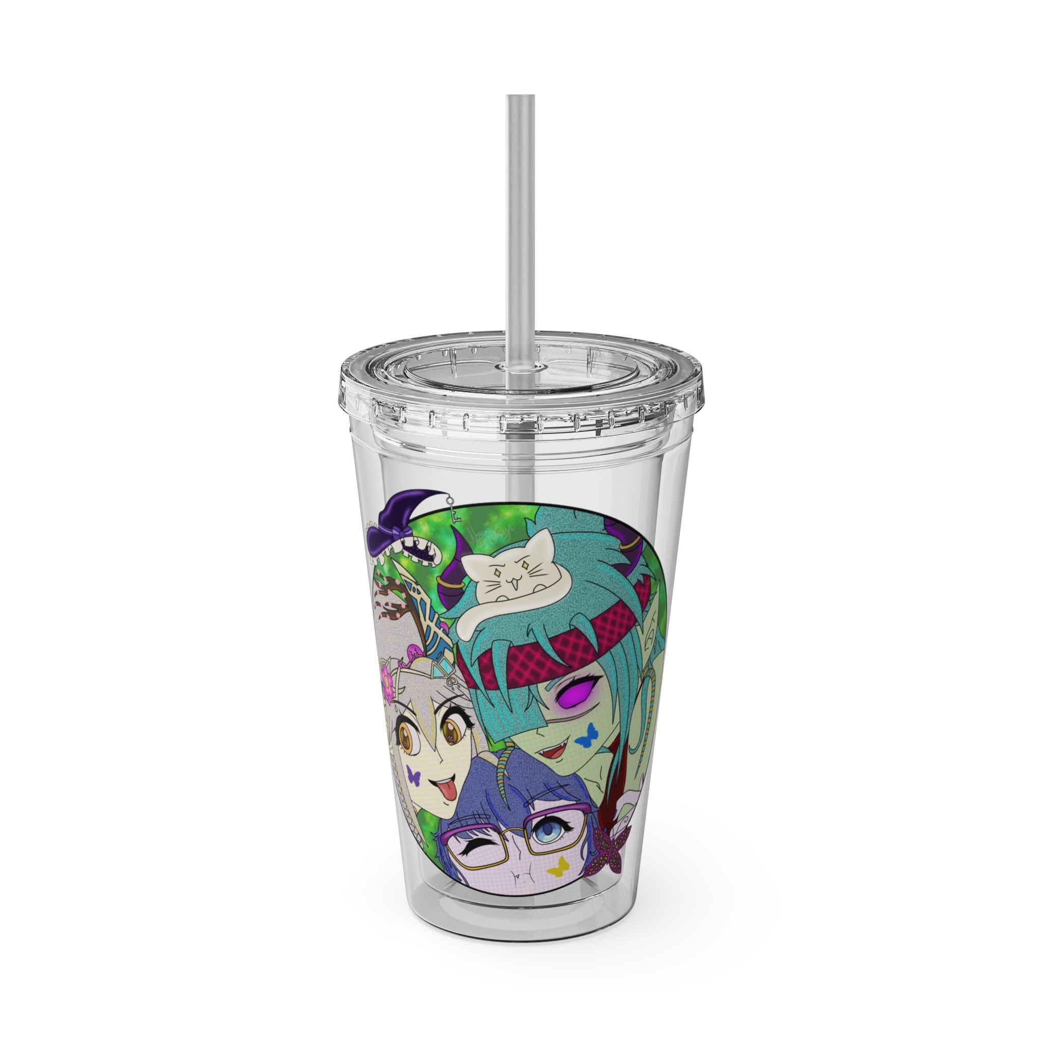 NuturaVerse "Emblem" Acrylic Tumbler