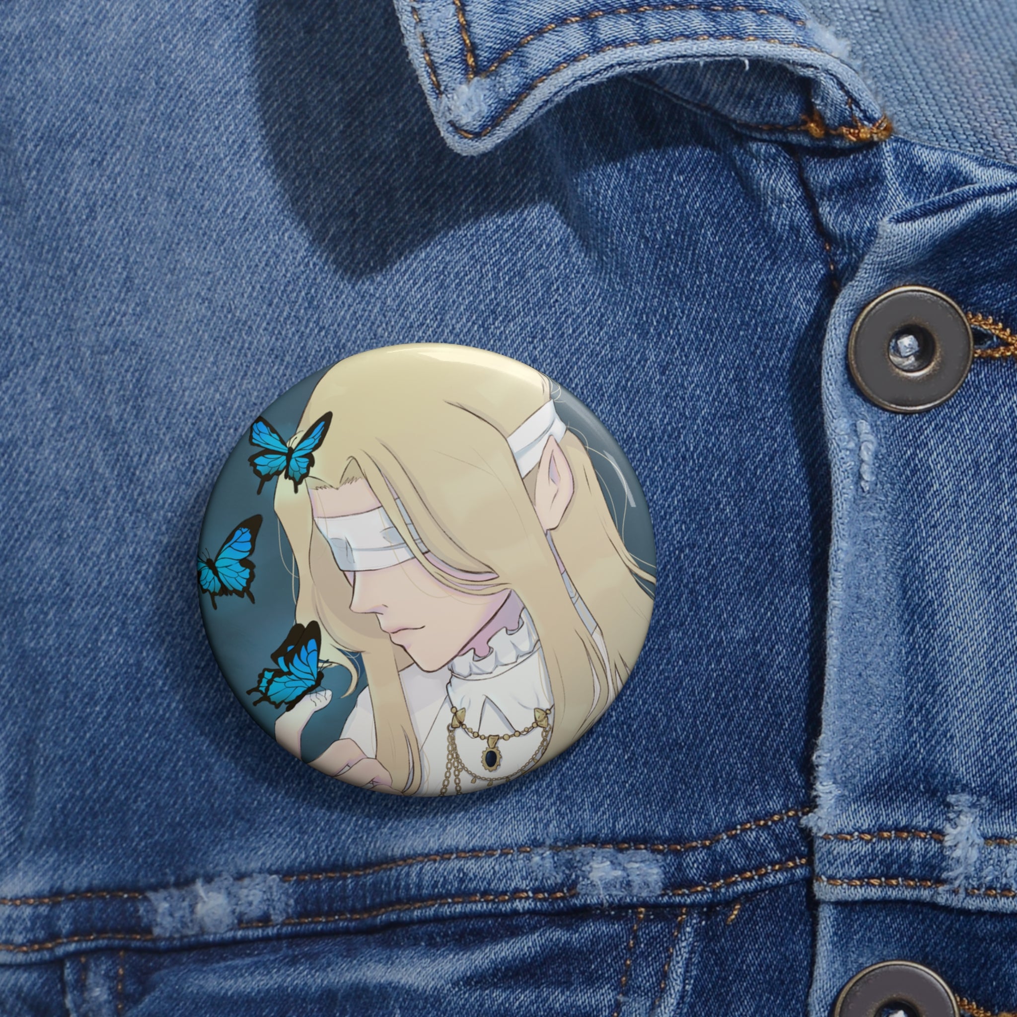 Lotus Pythias Pin Button