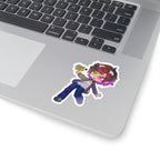 Master of Mischief Cubism Sticker