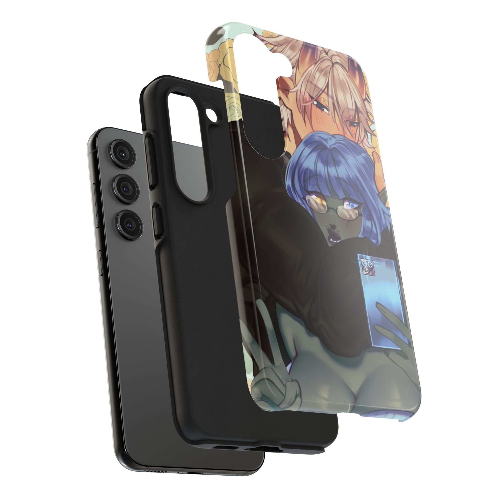 BasicallyVal "Selfie" Tough Phonecase