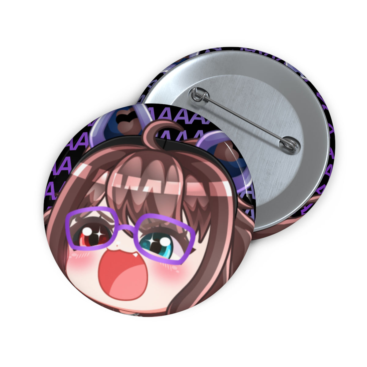 RockLoLove "AAAAAA" Pin Button