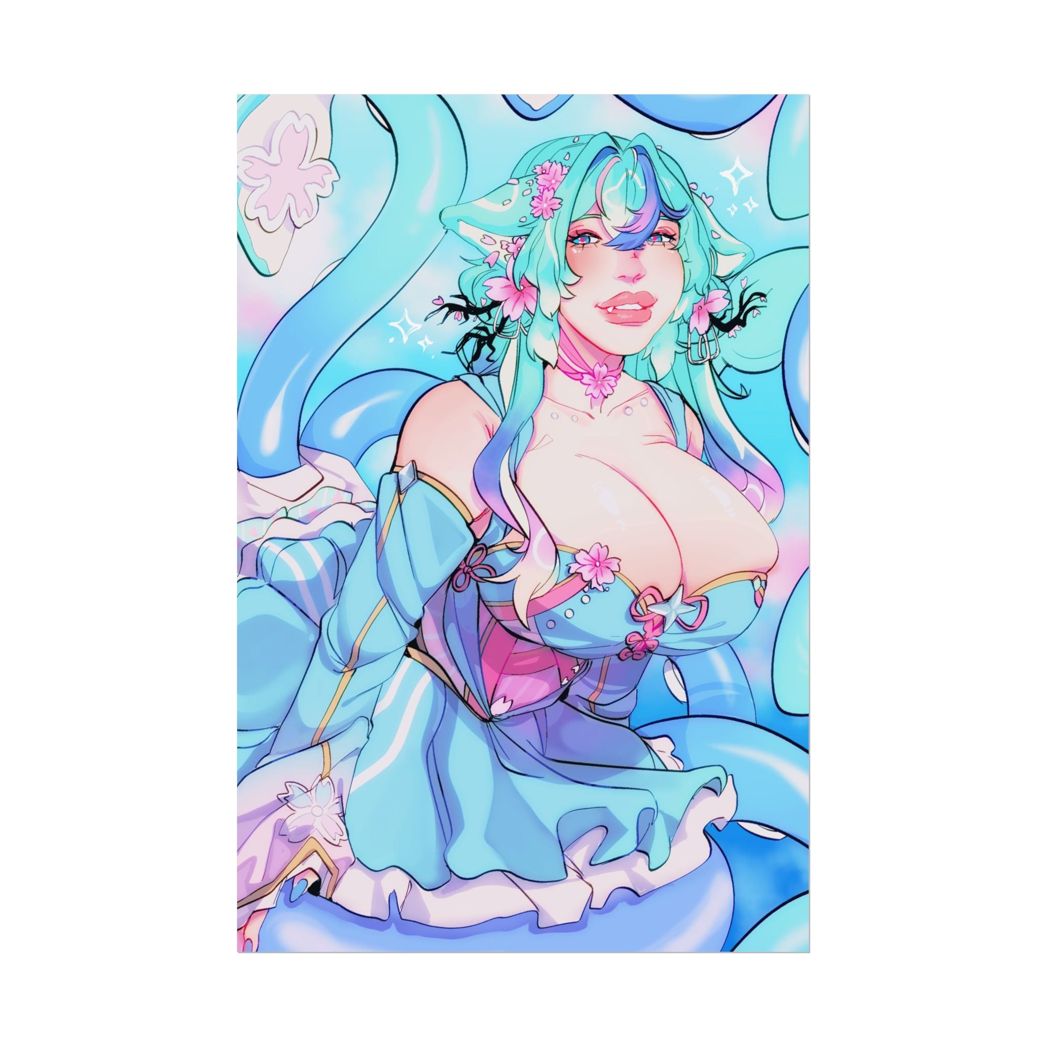 Eggie Weggie "Blossom Tide" Poster