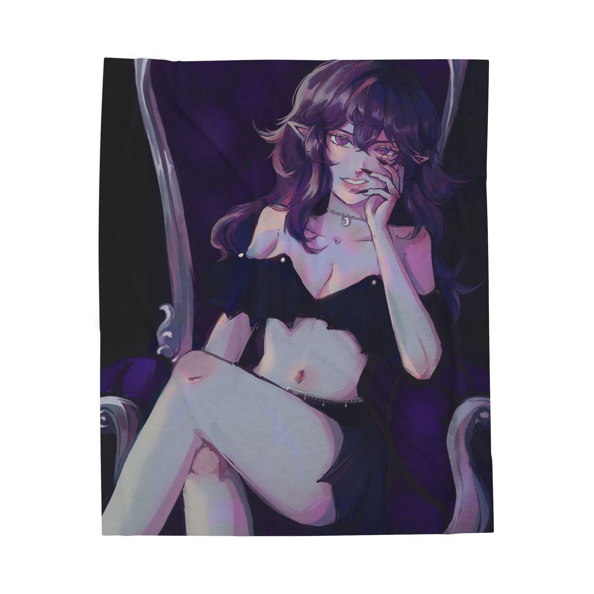 Una Throne Plush Blanket