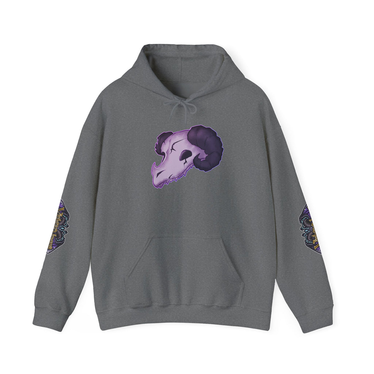VickraAlnova "Horned Skull" Designer Hoodie