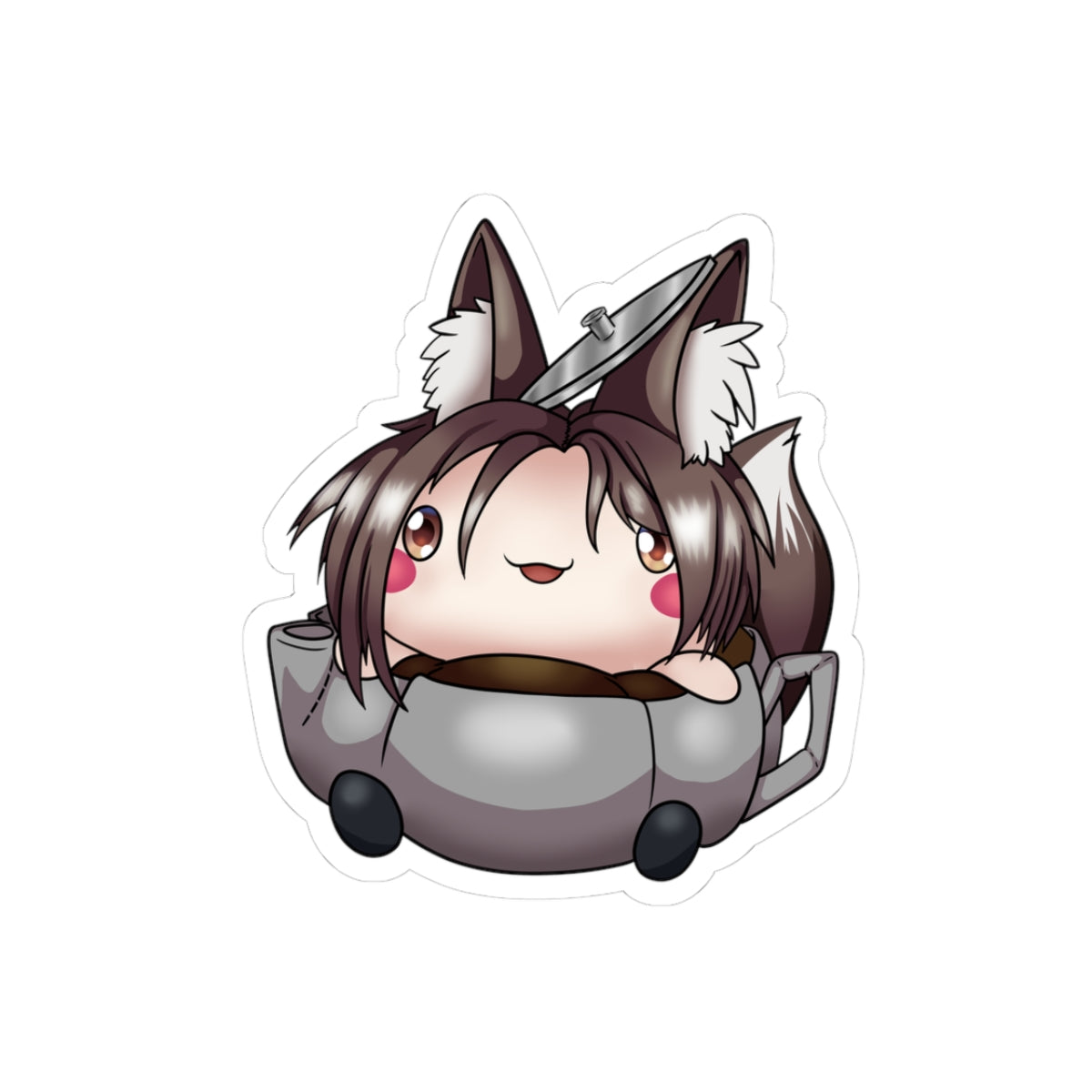 Chibi Wulfderstark Sticker