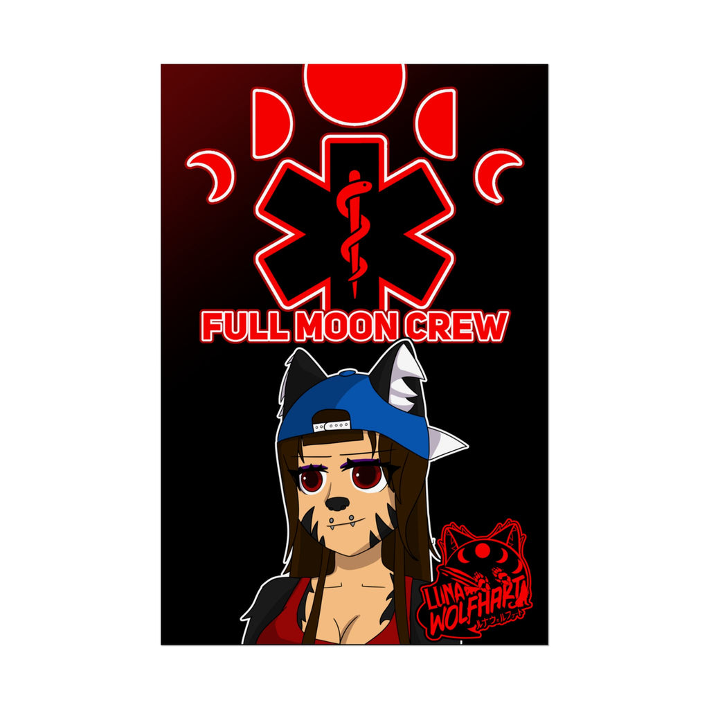 LunarLycanthrope "Full Moon Crew" Poster