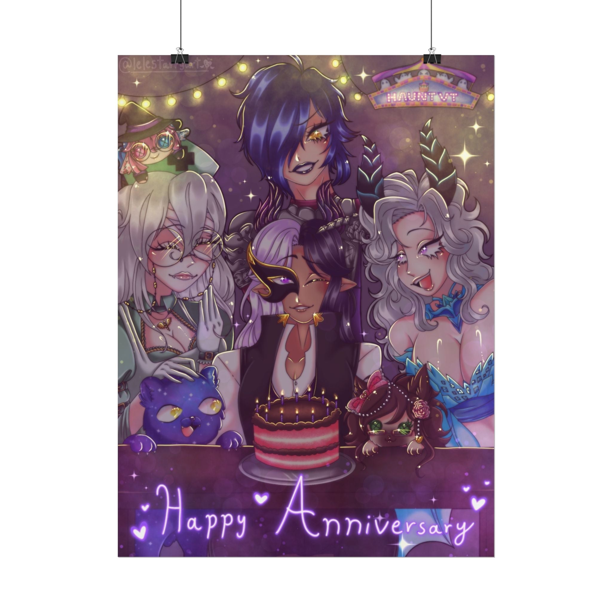 ArtemisCraft "Happy Anniversary!" Poster