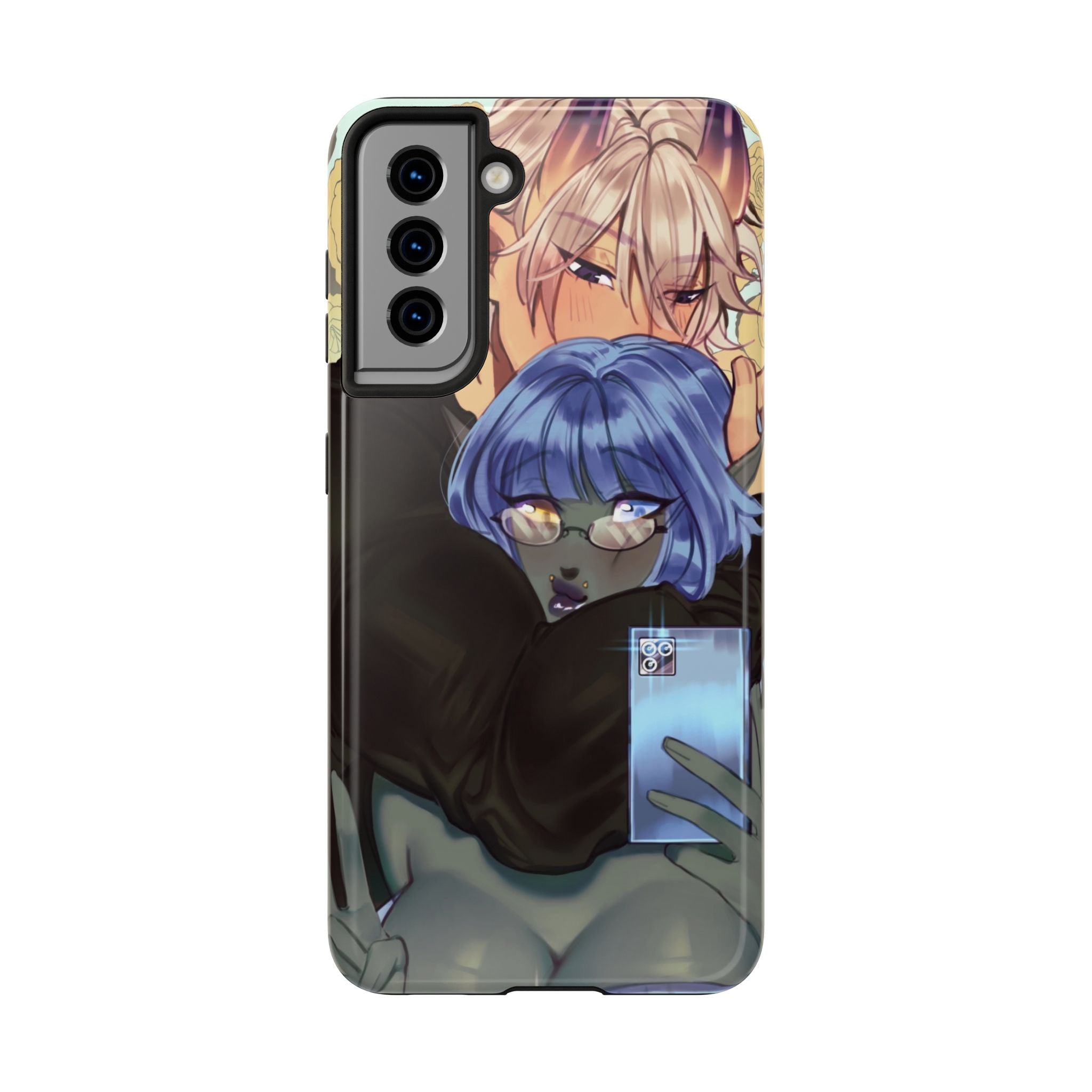 BasicallyVal "Selfie" Tough Phonecase