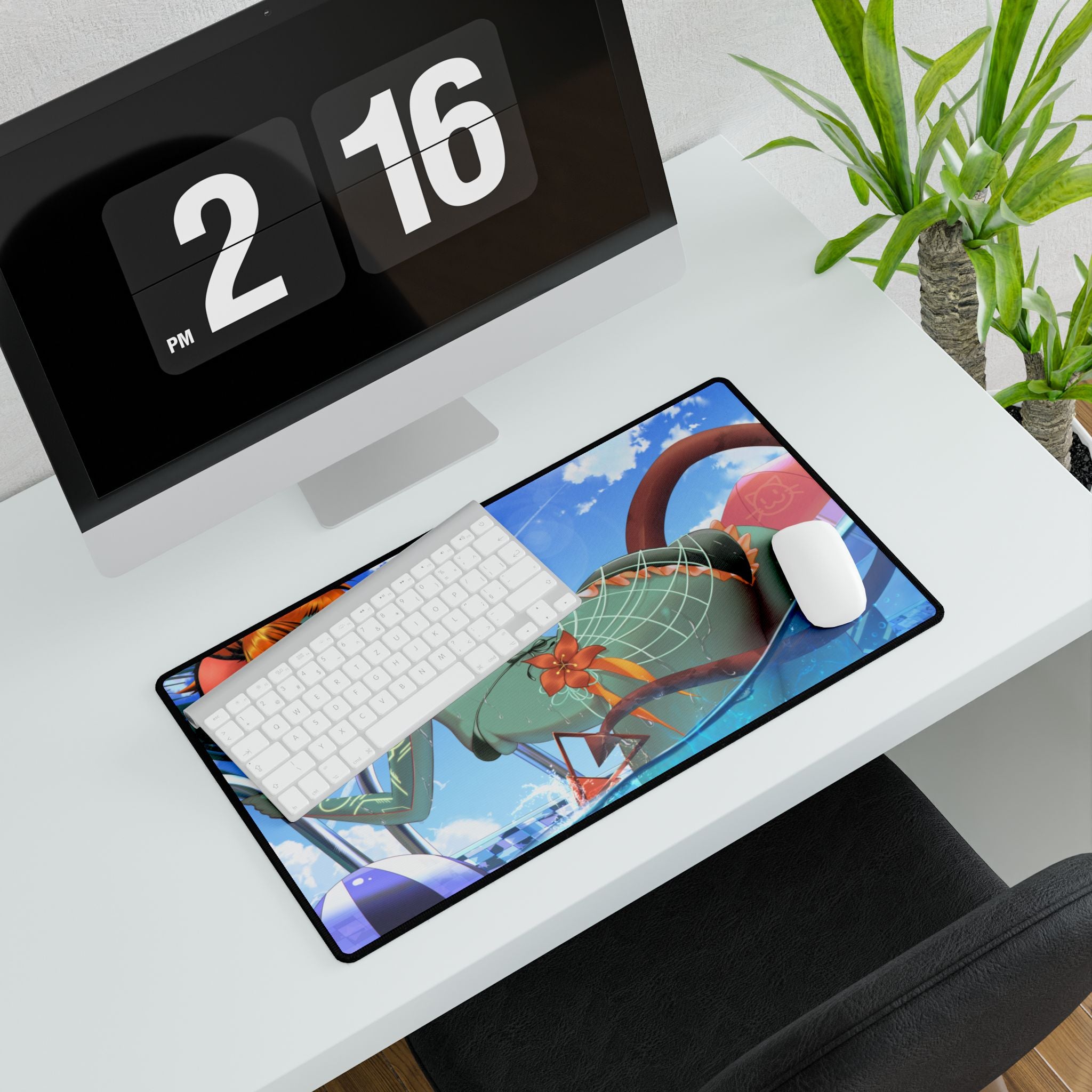 NonbiteyZombie "Summer Swim" XL Plus Deskmat