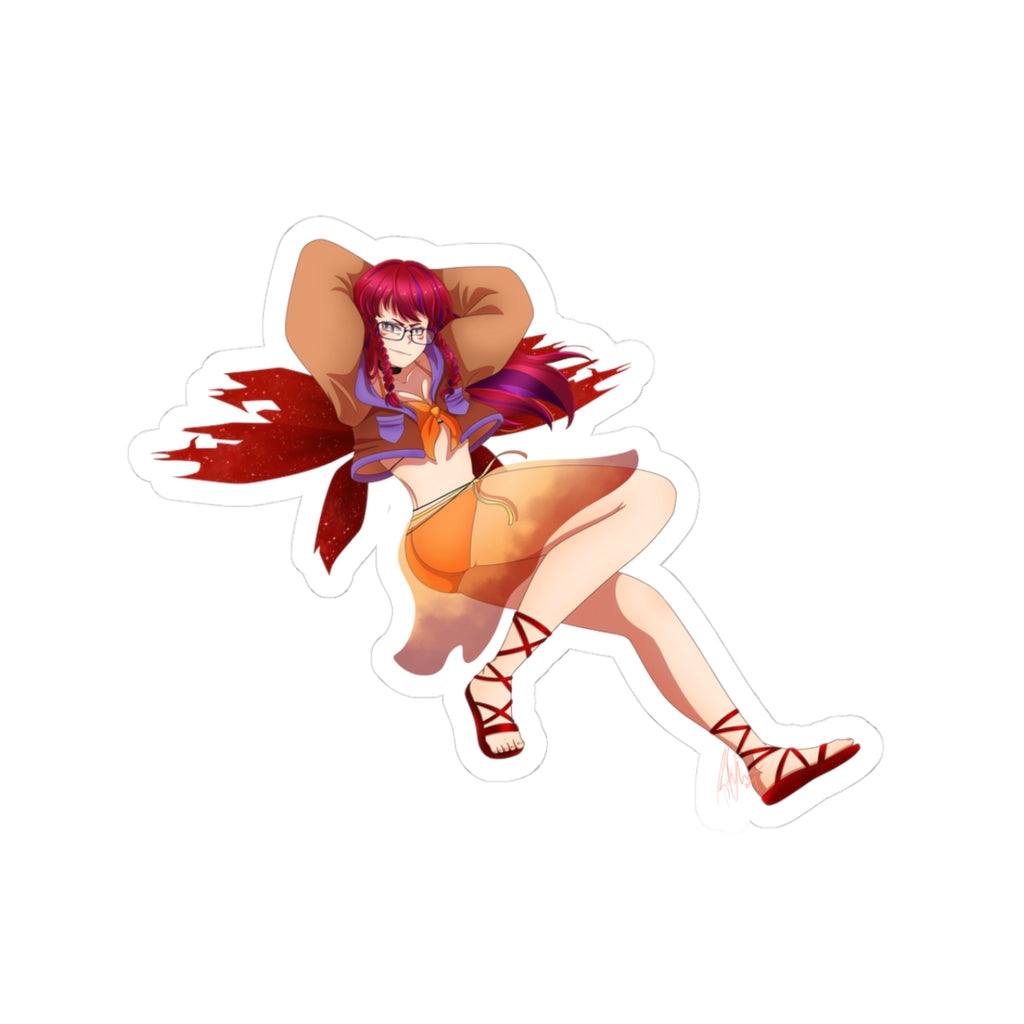 Amber Elkhart "Lean Back" Sticker