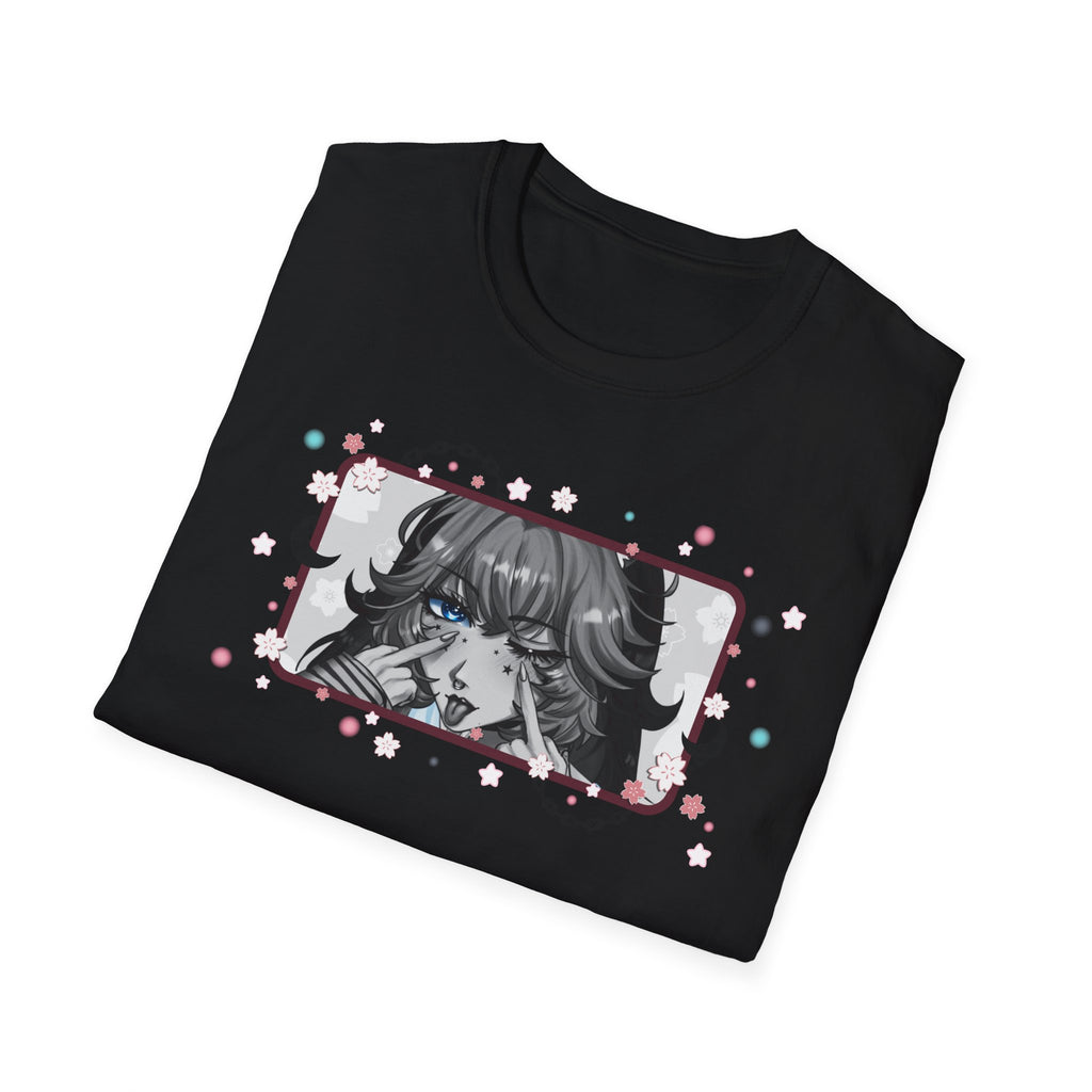 Solace Plum BW "Blep" TShirt