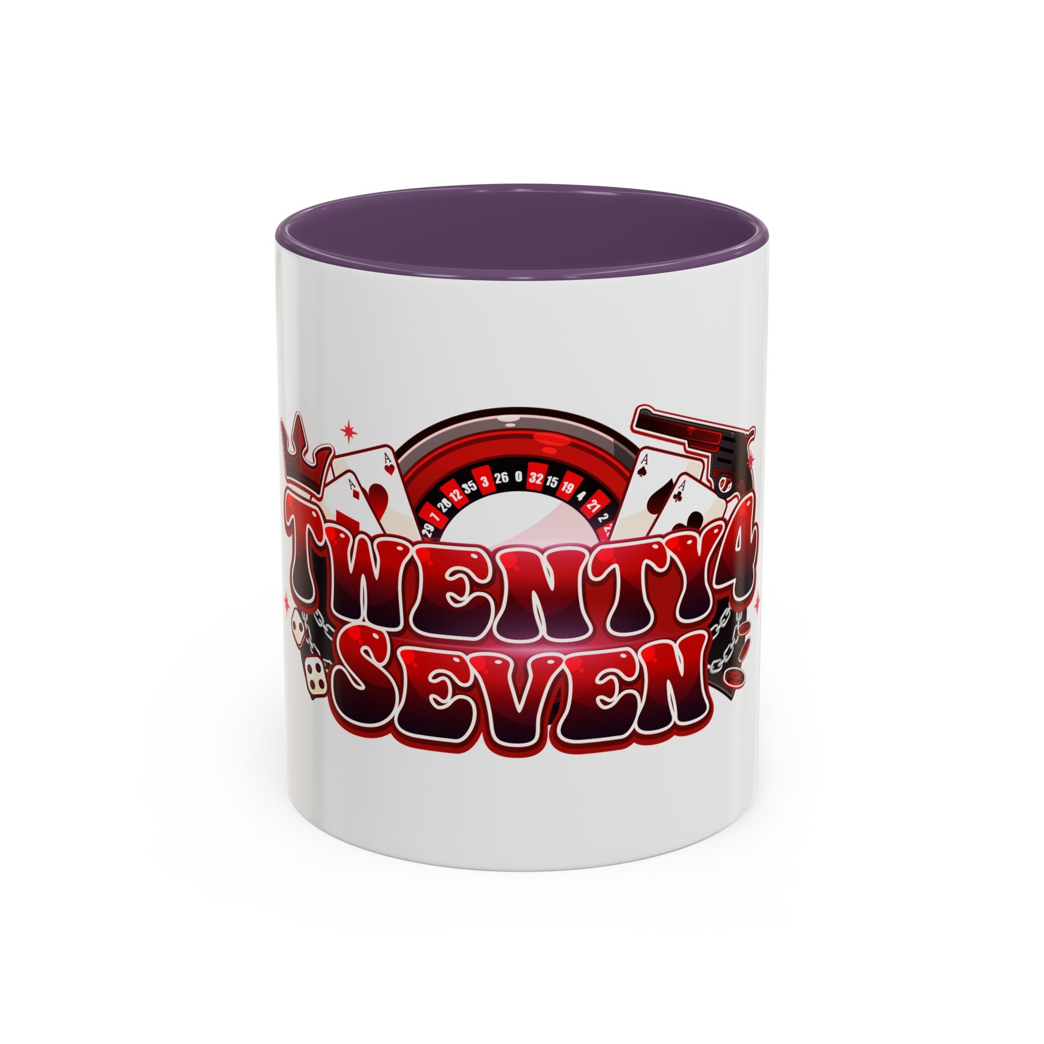 Twenty4Seven "Logo" Accent Mug