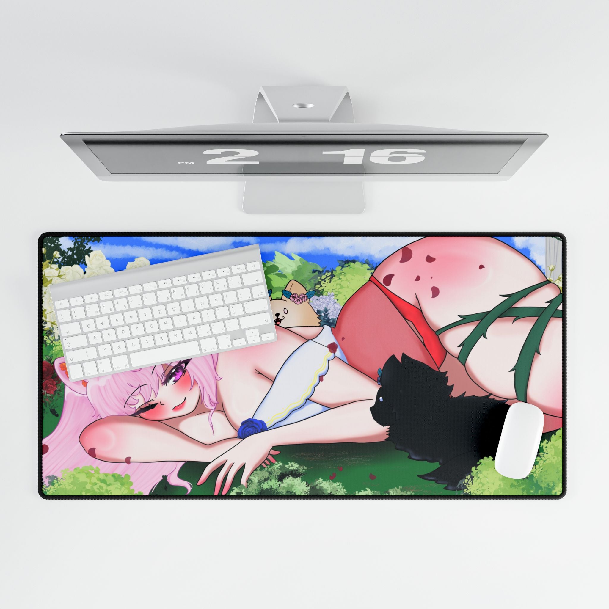 Shu Ivy Rose XL Plus Deskmat