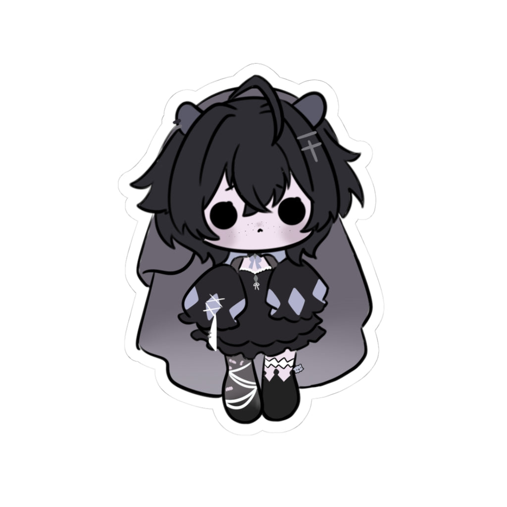 Ariel "Short Hair Cheeb" Sticker