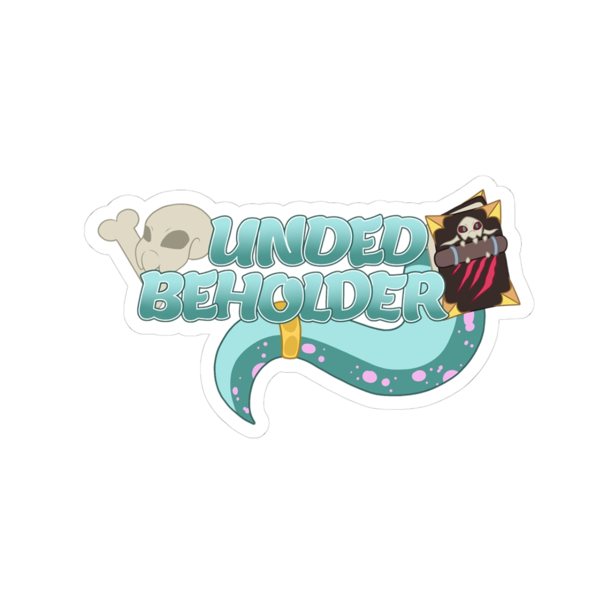 undedbeholder "Logo" Sticker