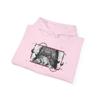 Solace Plum BW "Blep" Designer Hoodie