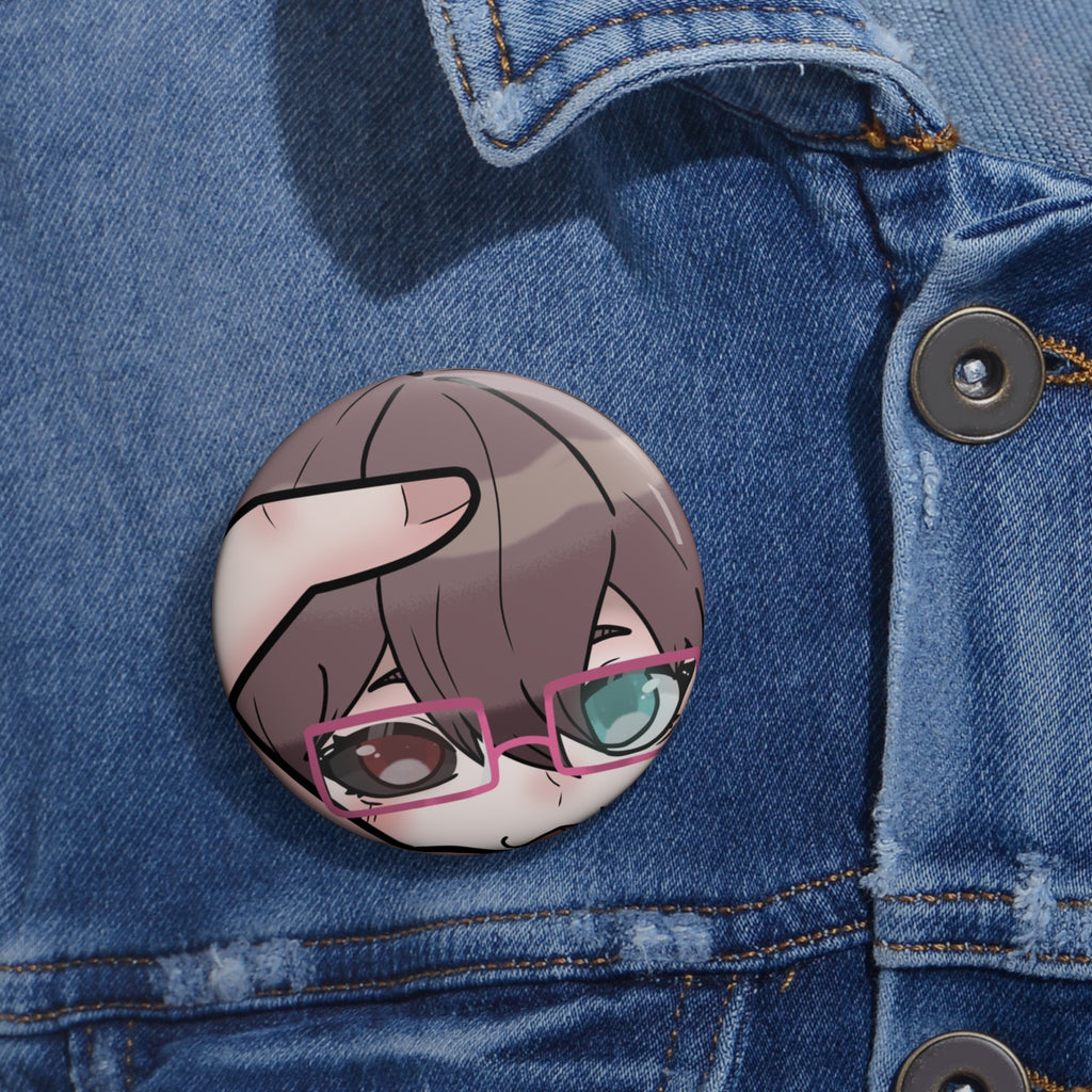 RockLoLove "Tongue Out" Pin Button