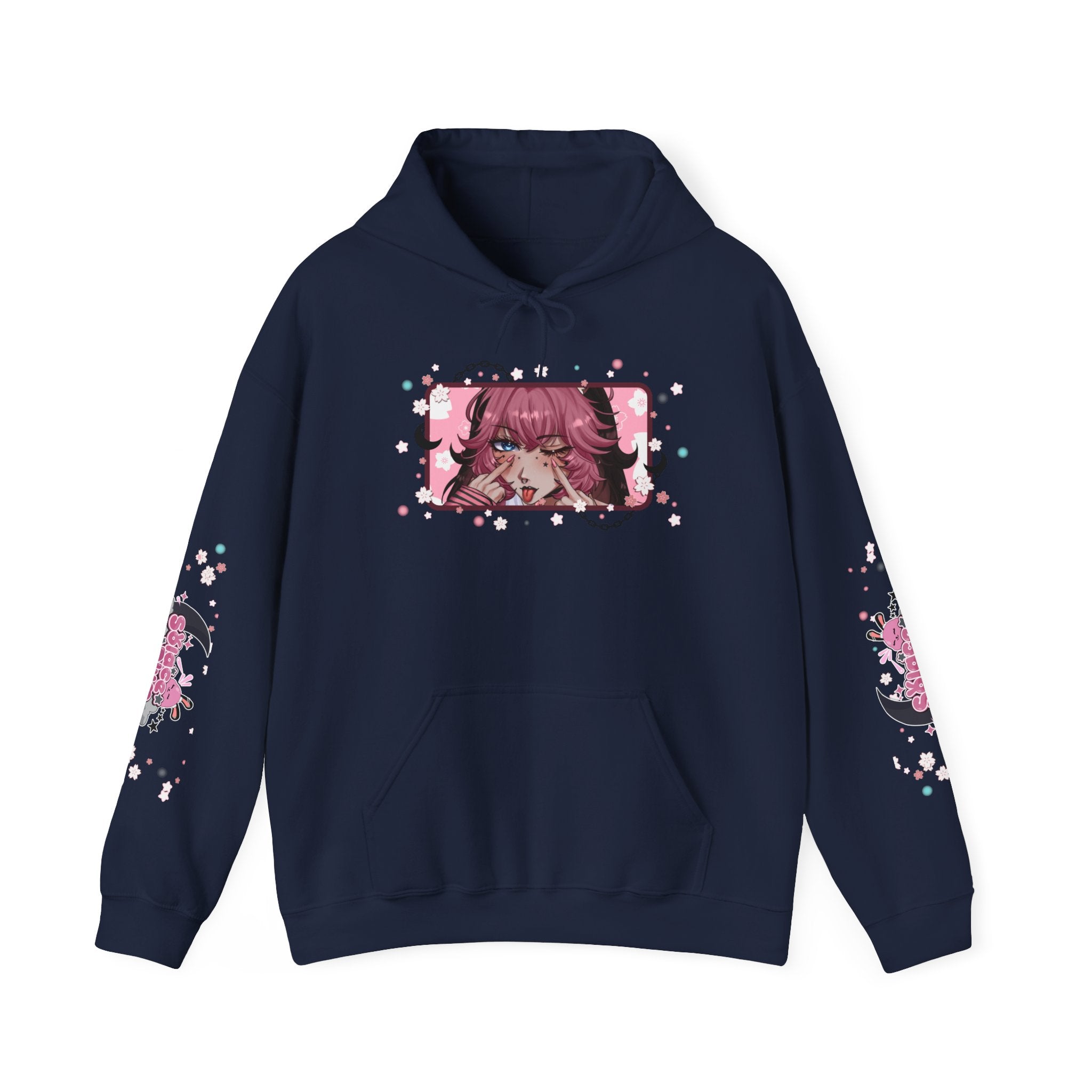Solace Plum Colored "Blep" Designer Hoodie