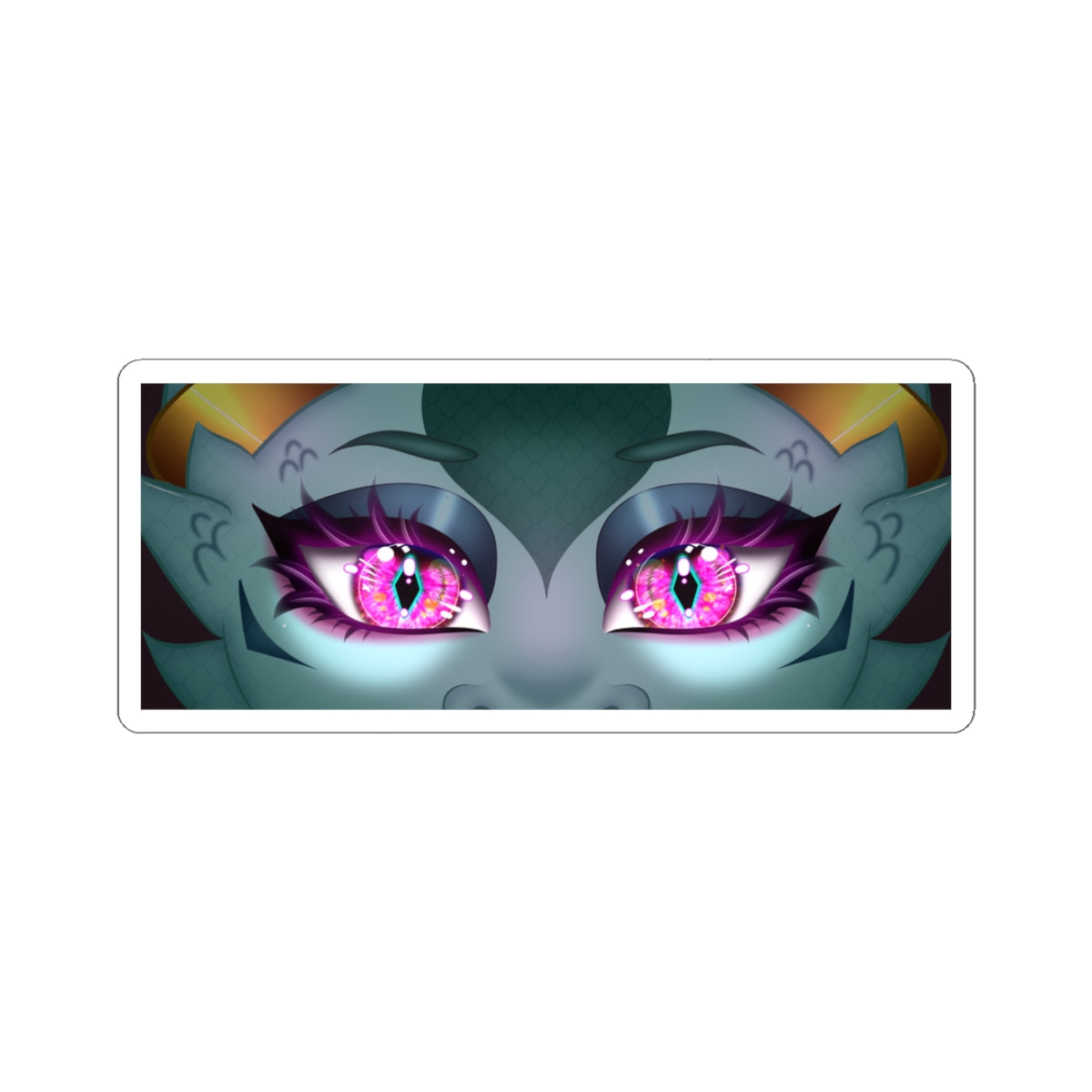 undedbeholder "Eye Banner" Sticker