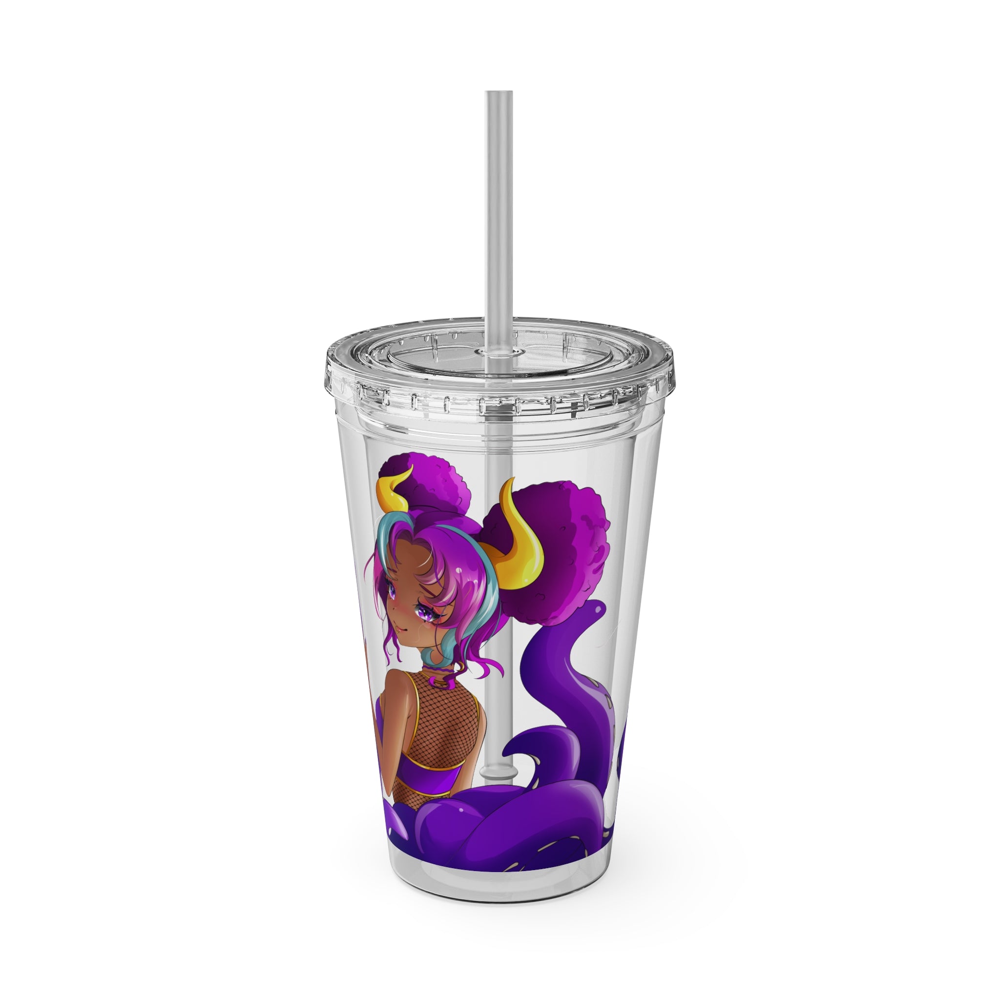 ThirsTeeWitch "Tentacle" Acrylic Tumbler